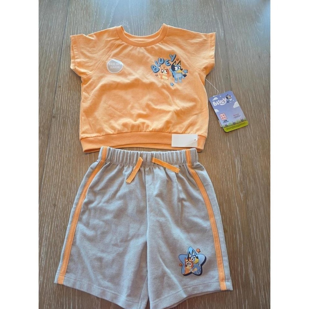Toddler bluey‎ set size 3t